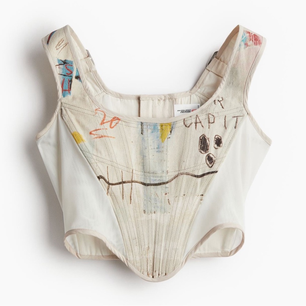 - Hm basquiat denim corset SALE TODAY - Picture 6 of 11